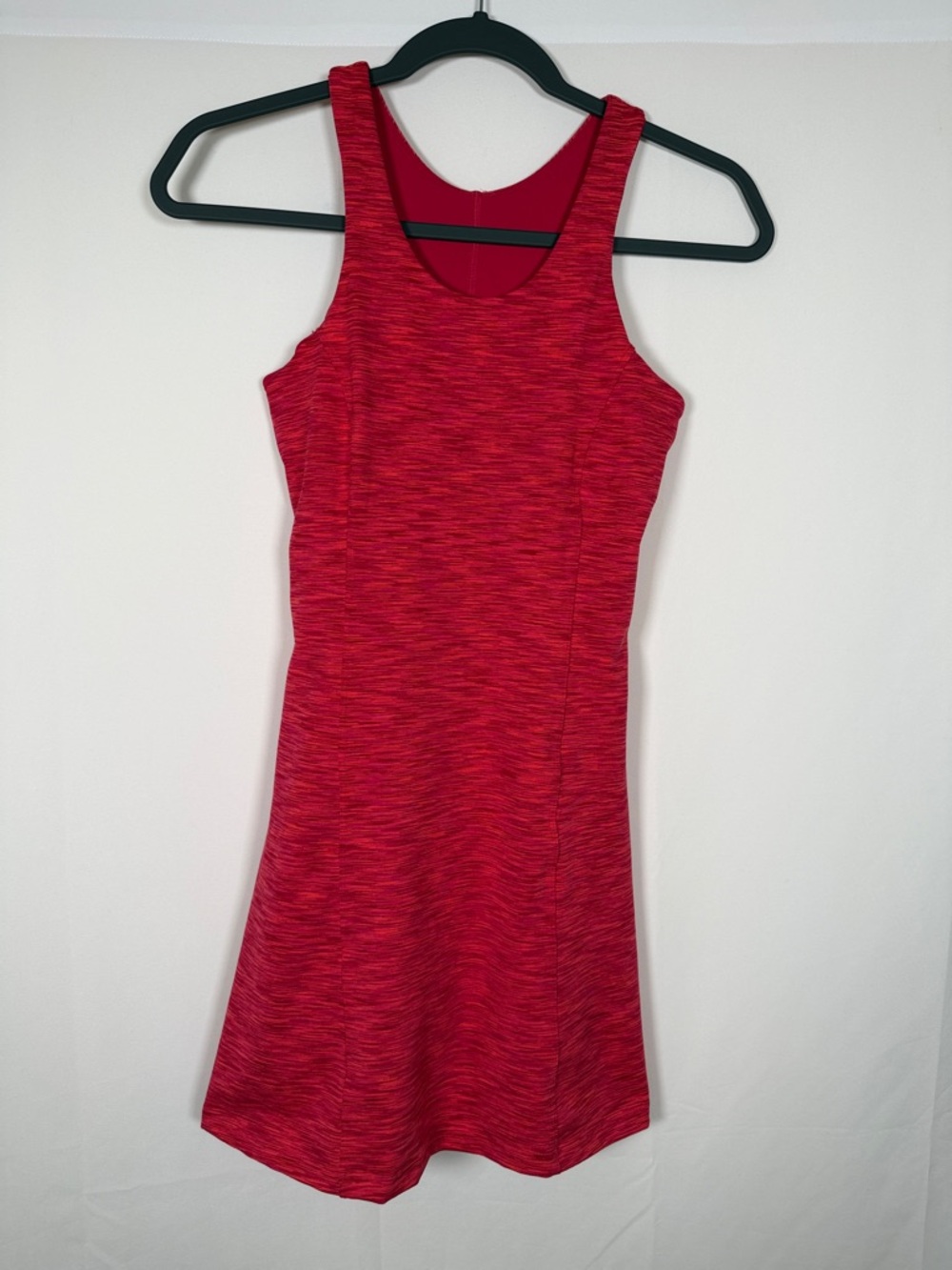 Outdoor Voices Red‎ Heathered Athletic Tank Tennis Prep, Pickleball, Golf Dress